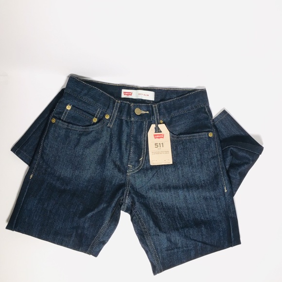 LEVI STRAUSS & CO. BOYS SLIM 511 JEANS - Picture 3 of 4